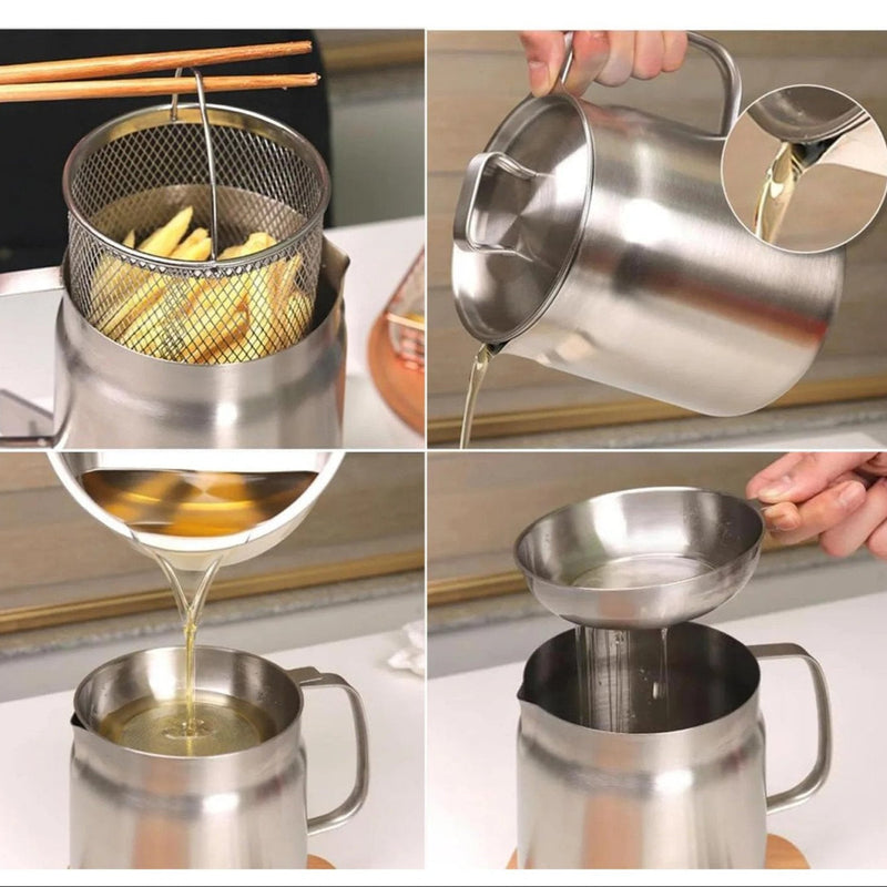 Filtro Premium Reutilizador de Óleo