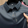 Camisa Polo Masculina de Seda