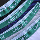 CUECA BOX MASCULINA LACOSTE - CÓS VERDE - CORES VARIADAS - PAGUE 3, LEVE 6
