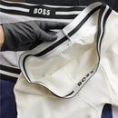 CUECA BOX MASCULINA BOSS - CÓS PRETO - CORES VARIADAS - PAGUE 3, LEVE 6