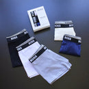 CUECA BOX MASCULINA BOSS - CÓS AZUL E CORES VARIADAS - PAGUE 3, LEVE 6