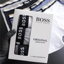 CUECA BOX MASCULINA BOSS - CORES VARIADAS - PAGUE 3, LEVE 5