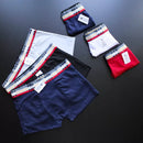 CUECA BOX MASCULINA BURBERRY - CORES VARIADAS - PAGUE 3, LEVE 5