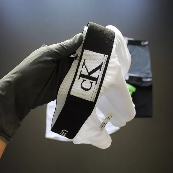 CUECA BOX MASCULINA CALVIN KLEIN - CÓS PRETO - CORES VARIADAS - PAGUE 3, LEVE 6