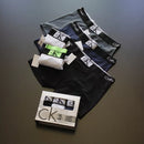 CUECA BOX MASCULINA CALVIN KLEIN - CÓS PRETO - CORES VARIADAS - PAGUE 3, LEVE 6