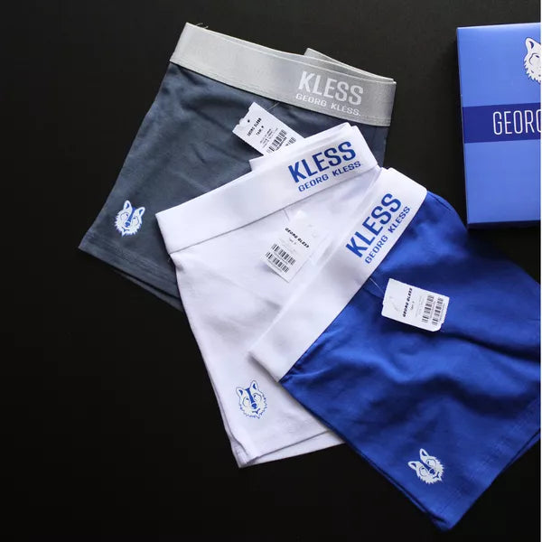 CUECA BOX MASCULINA GEORG KLESS - CORES VARIADAS - PAGUE 3, LEVE 6