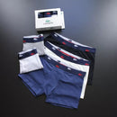 CUECA BOX MASCULINA LACOSTE - CÓS AZUL E CORES VARIADAS - PAGUE 3, LEVE 6