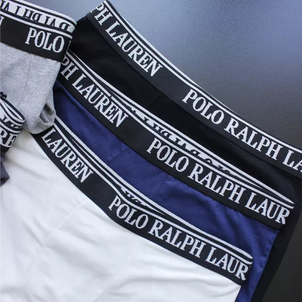 CUECA BOX MASCULINA RALPH LAUREN - CORES VARIADAS - PAGUE 3, LEVE 5