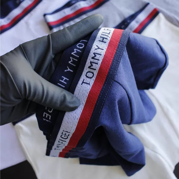 CUECA BOX MASCULINA TOMMY HILFIGER - CORES VARIADAS - PAGUE 3, LEVE 6