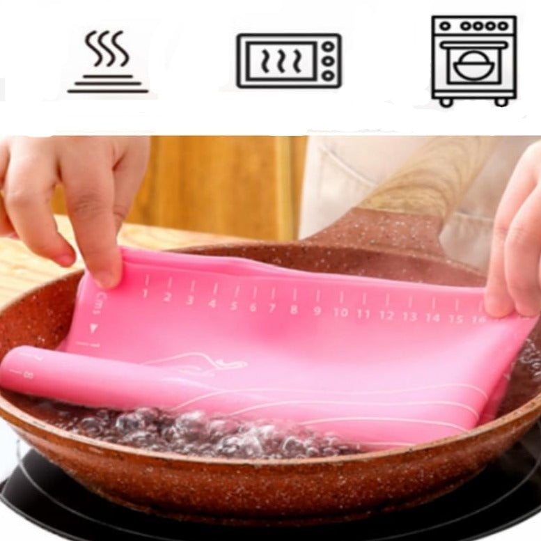 Tapete de Silicone para Massas