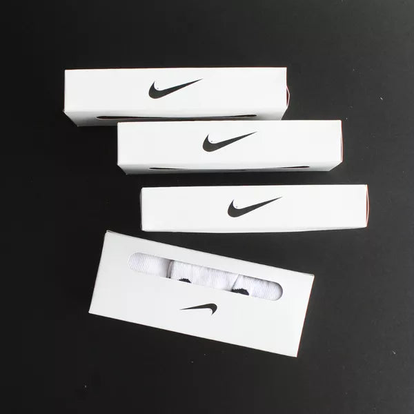 MEIA CANO ALTO NIKE - 6 PARES - CORES VARIADAS