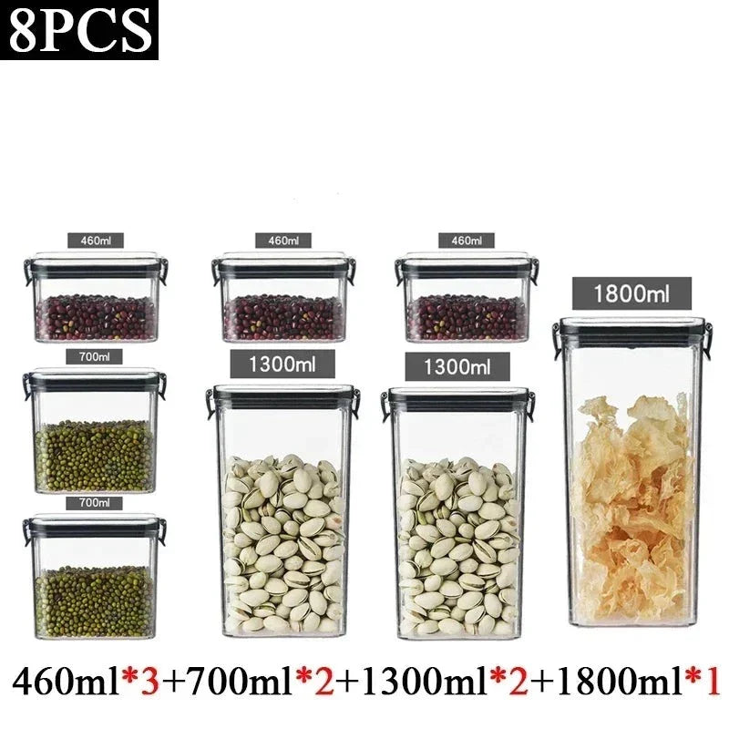 Potes Herméticos para Cozinha