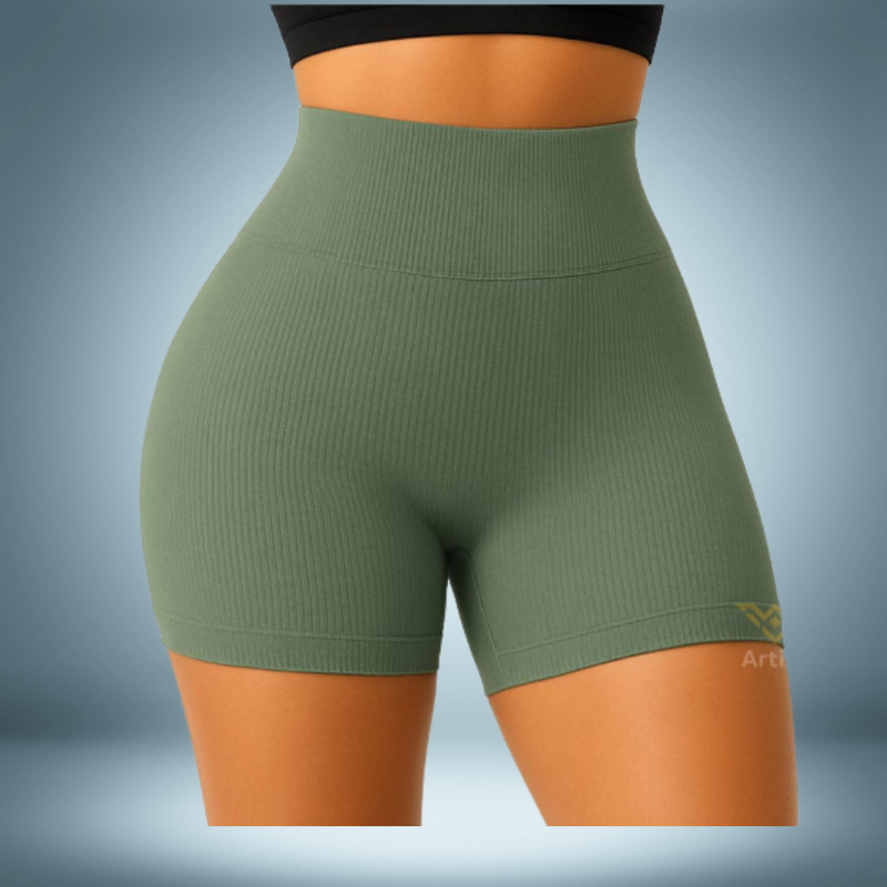 Shorts Fitness Canelado Bellaizi