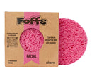 ESPONJA VEGETAL DE CELULOSE FACIAL ROSA