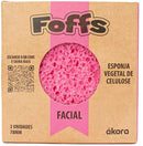 ESPONJA VEGETAL DE CELULOSE FACIAL ROSA