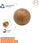 SALEIRO ESFÉRICO BAMBU