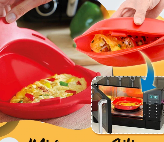 Vasilha de Silicone para Omeletes